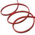 100m 2 x 0.50mm Audio Cable Loudspeaker Speaker Wire Black/Red HiFi/Car Motorcycle