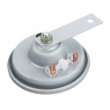 12V 115db Electric Tone Motorcycle Car Horn Super Loud Basin Type Iron Gray