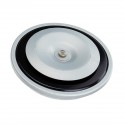 12V 115db Electric Tone Motorcycle Car Horn Super Loud Basin Type Iron Gray