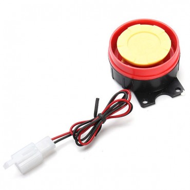 12V 125dB Motorcycle Alarm Horn Anti Theft Universal