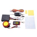 12V 128DB SIngle Way Remote Engine One-button Starter Motorcycle Scooter Security Alarm System Anti-theft