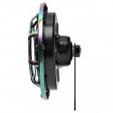 12V 139-170dB Colorful/Green Horn Compact Super Tone Loud Blast Stainless Steel