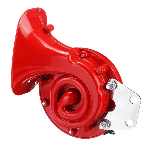 12V 250dB Metal Electric Bull Horn Super Loud Raging Sound Universal For Car Motorcycle