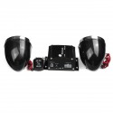 12V Motorcycle Audio Speaker Sound System w/ LCD SD USB MP3 FM Radio