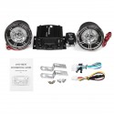 12V Motorcycle Audio Speaker Sound System w/ LCD SD USB MP3 FM Radio