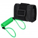 1.2m/4ft Reminder Cable With Alarm Lock Bag For Motorcycle Bike 5 Color