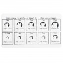 200Pc E-Clip Retaining Snap Ring E-type Circlip Assortment Kit 1.5-10mm Stainless Steel
