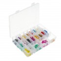 220Pcs Auto Assorted Mini & Standard Blade Fuses ATM ATO Fuse Set 2-35A