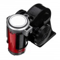 24V 139dB Electric Pump Air Horn Compact Dual Tone Loud For Vehicle Car Truck Taxi