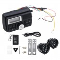 3 in 1 Motorcycle Stereo Speaker Audio SB SD Music MP3 Anti-theft Alarm System