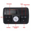 3 in 1 Motorcycle Stereo Speaker Audio SB SD Music MP3 Anti-theft Alarm System