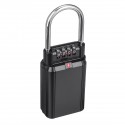 4-Digit Key Storage Lock Box Combination Waterproof Indoor Outdoor Alloy Steel