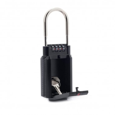 4-Digit Key Storage Lock Box Combination Waterproof Indoor Outdoor Alloy Steel