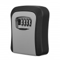 4 Digital Password Key Safe Combination Lock Storage Box Outdoor Wall Mounted