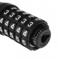 5 Digit Combination Bike Chain Lock Strong Heavy Duty Security Bicycle Locks