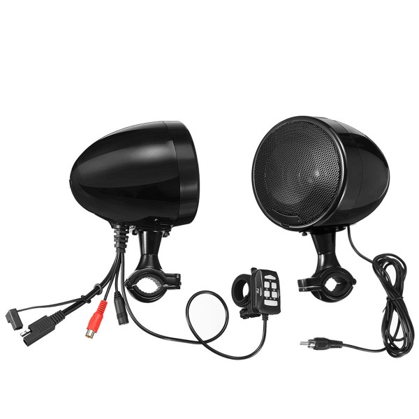 600W IP66 Waterproof bluetooth 4.1 Motorcycle ATV Stereo Speaker Amplifer System