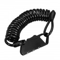 Anti-theft Password Lock Luggage Security Bike Motorcycle Stroller Chain Locks Black