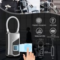 L1 Waterproof Smart Fingerprint Padlock Keyless Door Lock USB Charge Anti-theft