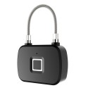 L13 Smart Fingerprint Lock Keyles Padlock Door Motorcycle Anti-theft Lock