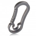 Carabiner Keychain Lightweight Titanium Hanging Buckle Outdoor