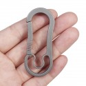 Carabiner Keychain Lightweight Titanium Hanging Buckle Outdoor