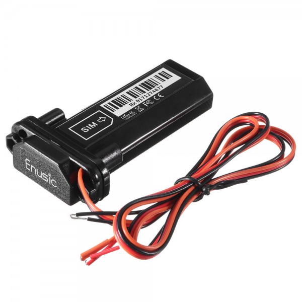 GT01 9V-75V Micro GPS Tracker Waterproof Locator Motorcycle Car Electric Bike Scooter Power Standby Burglar Alarm