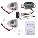 Motorcycle Audio Anti Theft Alarm Guard With FM Radio MP3 Player And USB Mobile Charge