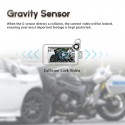 MT23 Full Body Waterproof Motorcycle DVR 1080P Touch Screen FHD Dash Cam WiFi Front Rear View Night Vision Camera GPS Logger Recorder