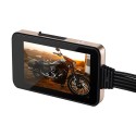 MT23 Full Body Waterproof Motorcycle DVR 1080P Touch Screen FHD Dash Cam WiFi Front Rear View Night Vision Camera GPS Logger Recorder