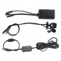 MT80 1080P Motorcycle DVR Driving Recorder Dashcam HD Front Rear Dash Front Rear Waterproof Camera