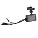 MT80 1080P Motorcycle DVR Driving Recorder Dashcam HD Front Rear Dash Front Rear Waterproof Camera