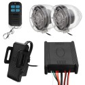 Motorcycle Alarm Sound System Amplifier MP3 Speakers Anti-Theft System+FM+usb/sd