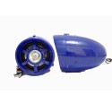 Motorcycle Blue Tooth Wireless Radio With LED Light USB Charger FM Audio Speaker