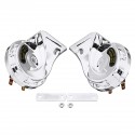 Pair 12V 115dB Super Loud Car Motorcycle Dual Tone Electric Snail Horn Universal