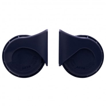 Pair 12V 36W 118dB Loud Waterproof Car Snail Motorcycle Horns Speaker Amplifier