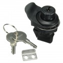 Push Button Latch with Key For Motorcycle Boat Door Gloveboxes Lock