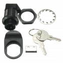 Push Button Latch with Key For Motorcycle Boat Door Gloveboxes Lock