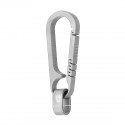 Titanium Keychain Key Ring Lightweight Hanging Buckle Outdoor Pocket Carabiner