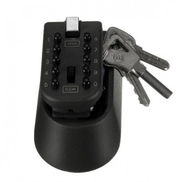 Wall Mount Key Box Combination Lock Safe Weather Resistant