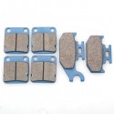 Front Rear Brake Pads For Yamaha Kodiak YFM 400