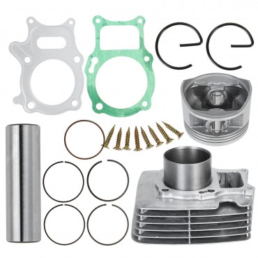 Cylinder Piston Gasket Kit For Honda Recon 250 TRX250 2002-2020