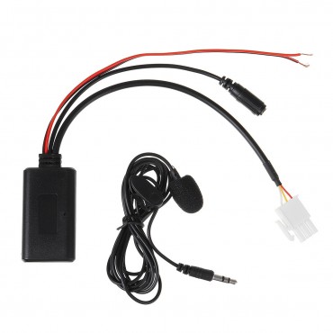 3 Pin AUX Audio Cable Adaptor bluetooth For Honda-Goldwing GL1800 5-12V BT 5908