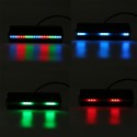 LED Handlebar bluetooth Motorcycle Stereo Speakers Audio System MP3 For ATV UTV 4Wheeler