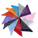 12Pcs Pattern Assorted Colour Sport Bandanas Headwear Face Mask Scarf