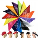 12Pcs Pattern Assorted Colour Sport Bandanas Headwear Face Mask Scarf