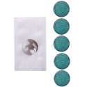 20pcs Round Replacement Filters PM2.5 Anti Dust Haze For New Fresh Air Supply Face Mask Riding Pollution Purifying