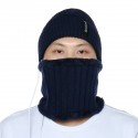 2Pcs Unisex USB Heating Heated Head Neck Face Hat Cap Scarf Winter Warm Timing