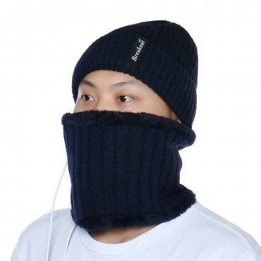 2Pcs Unisex USB Heating Heated Head Neck Face Hat Cap Scarf Winter Warm Timing