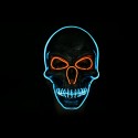3 Color Halloween LED Luminous Mask Cosplay Mask For Festival Glow-in-the-Dark