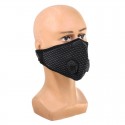 3D Anti Dust PM2.5 Face Mask Breathable Mouth Masks With Double Filter Mesh Material